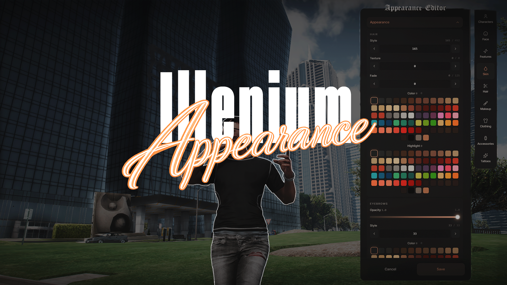 Fivem Illenium Appearance Rework